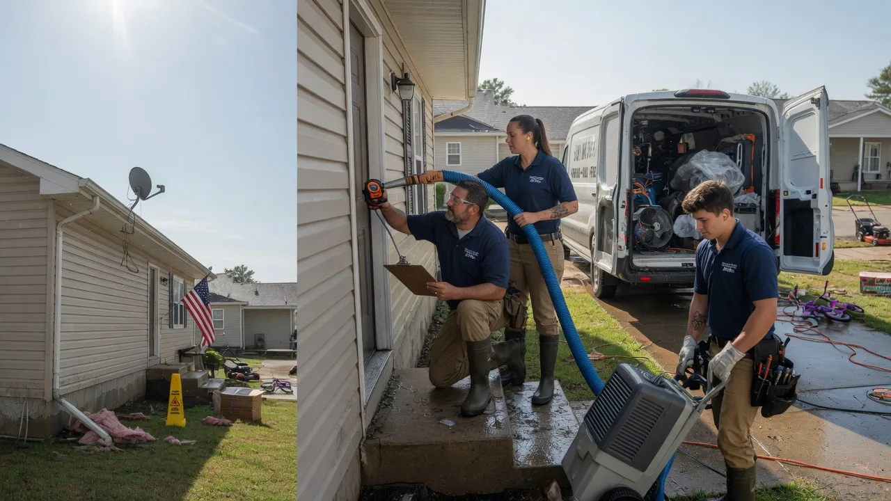 Ceiling Water Damage Restoration in North Monmouth, ME near me